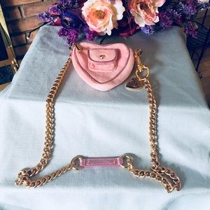 Juicy Couture accessory bag with gold chain link